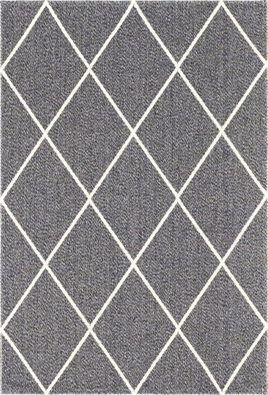 4' 2 x 6' Elwood · Diamond rug, anthracite