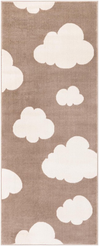 Abbot · Abstract rug, hazelnut beige