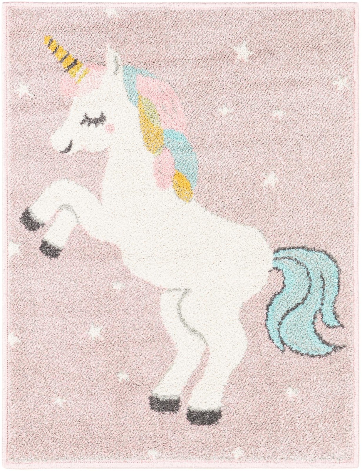 2' 2 x 2' 11 Weston · Pictoral rug, pink