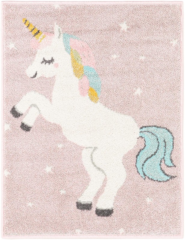 2' 2 x 2' 11 Weston · Pictoral rug, pink