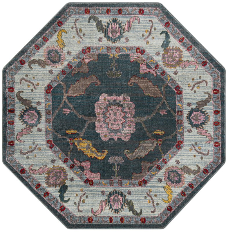 Pope · Border rug, gray