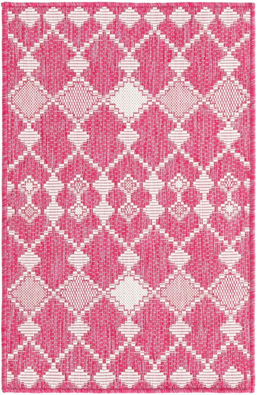 Ramsden · Diamond Outdoor Rug, magenta