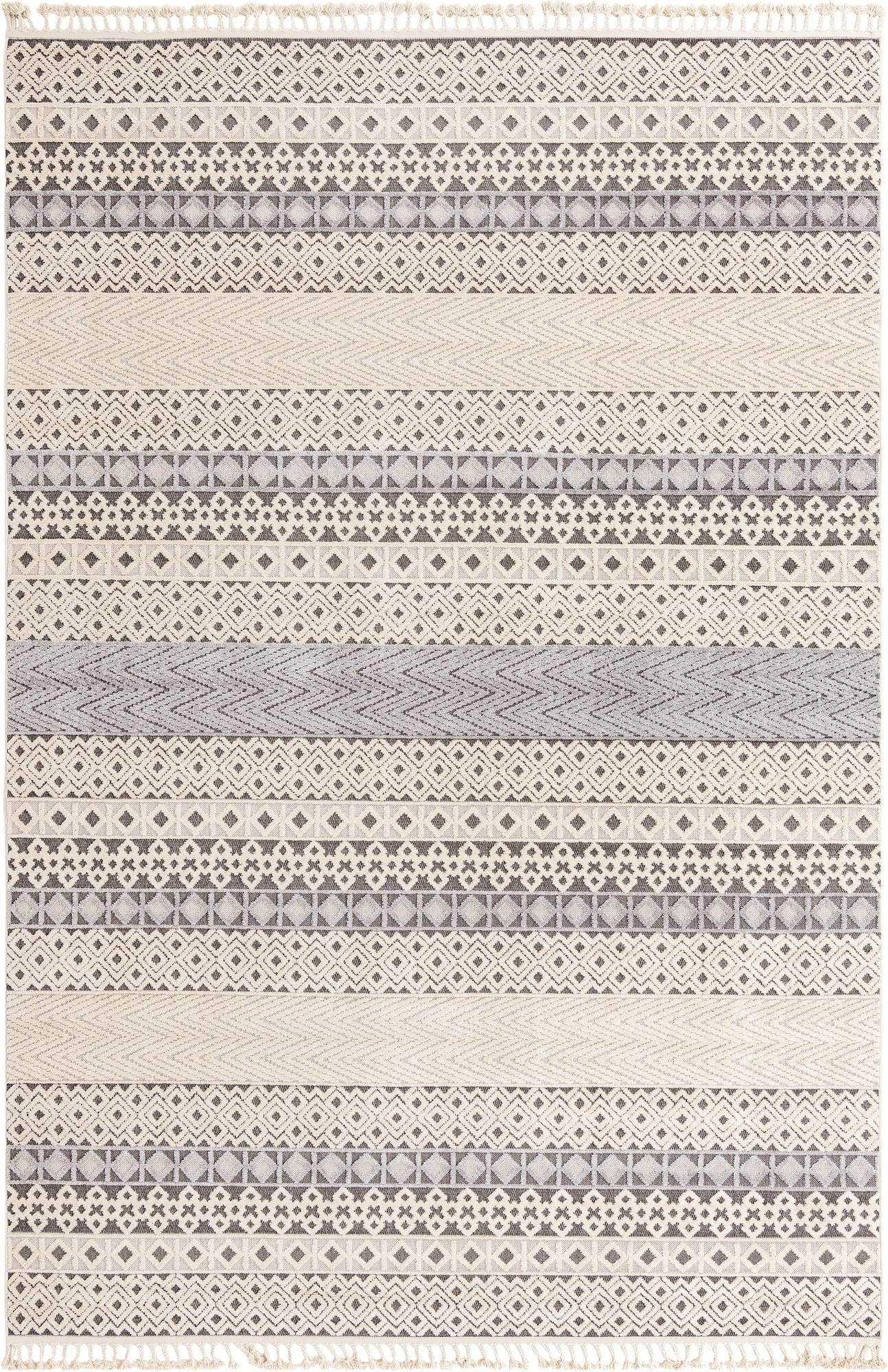 9' 10 x 14' Thorne · Chevron rug, sandy beige