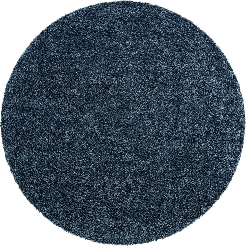 5' 3 x 5' 3 Dunham · Solid Shag Rug, dblue