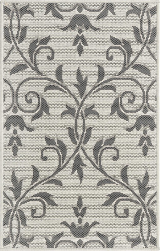 2' 2 x 3' Fanshawe · Floral / botanical Outdoor Rug