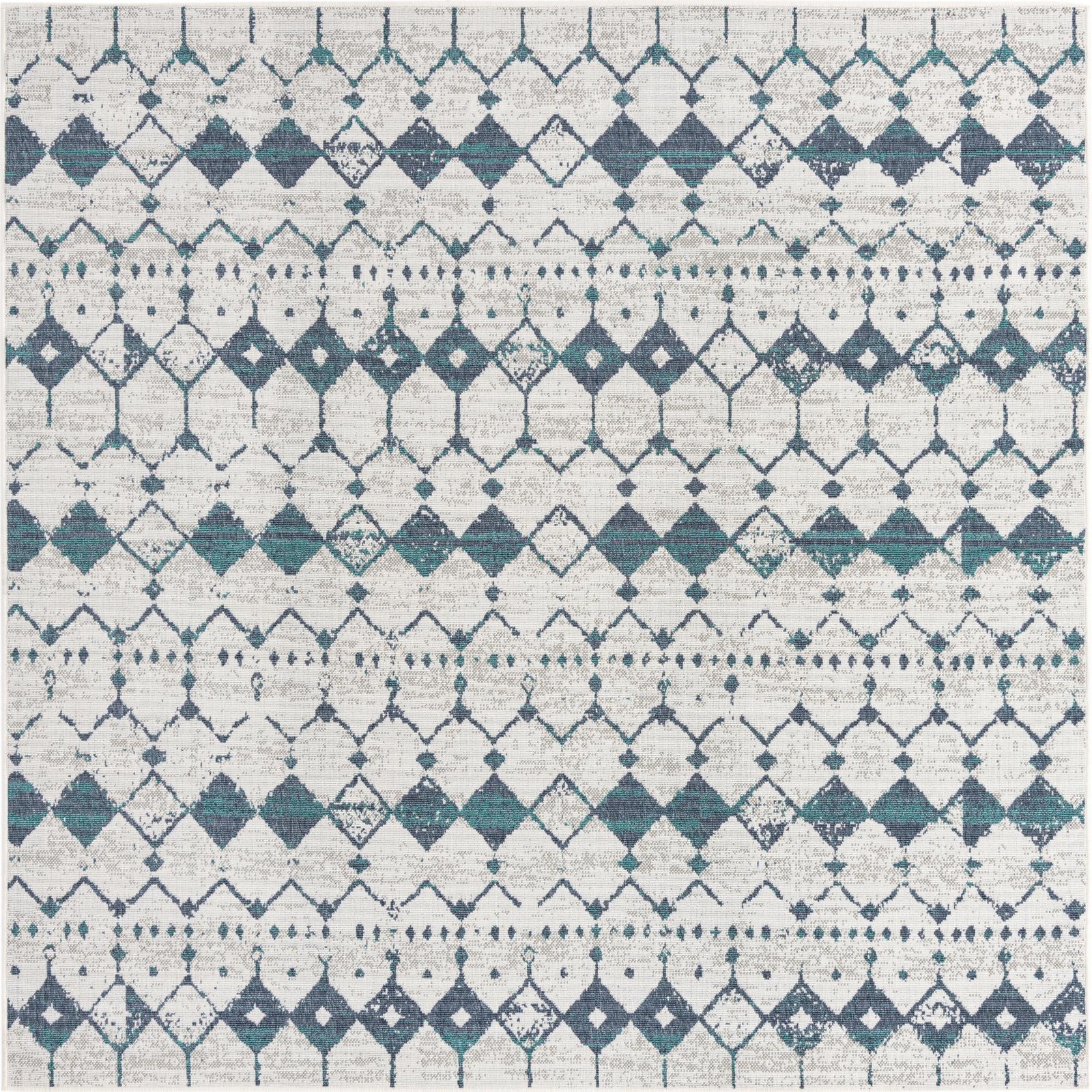 7' 10 x 7' 10 Stowe · Diamond Outdoor Rug