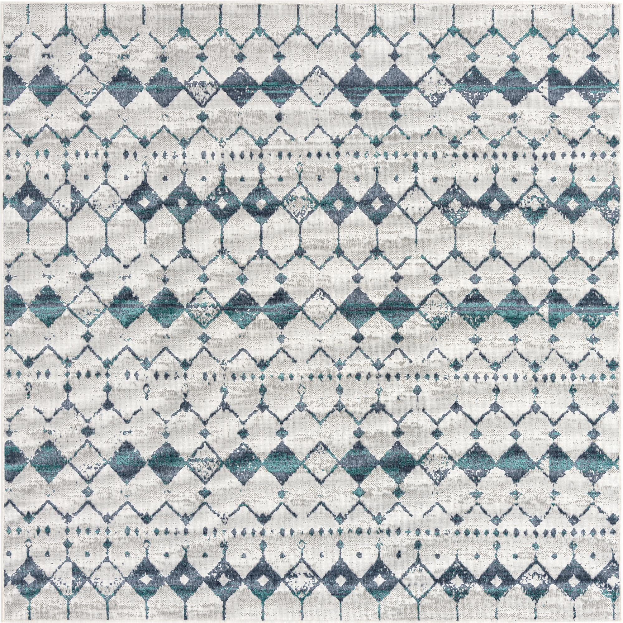 7' 10 x 7' 10 Stowe · Diamond Outdoor Rug