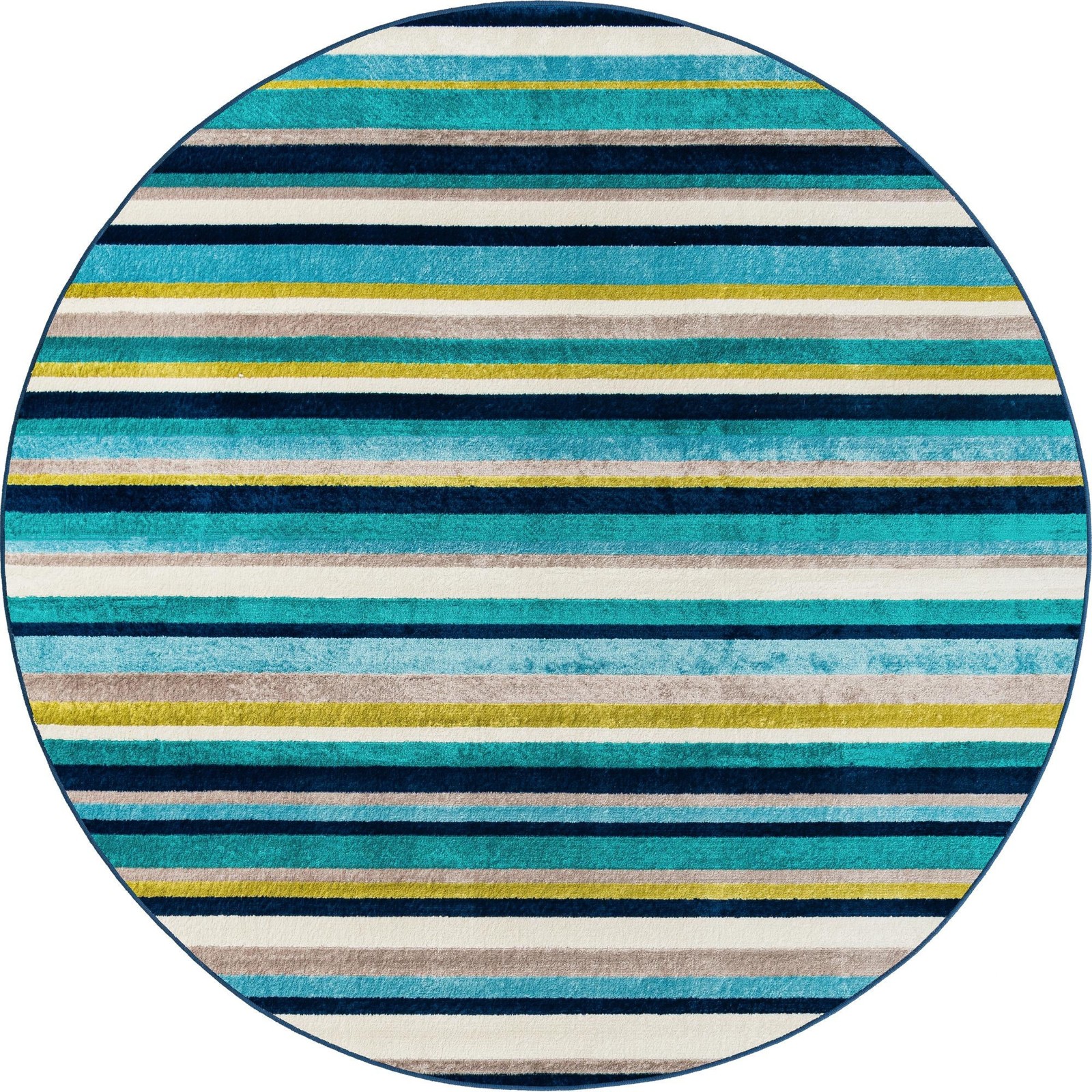 7' x 7' Vernal · Striped rug