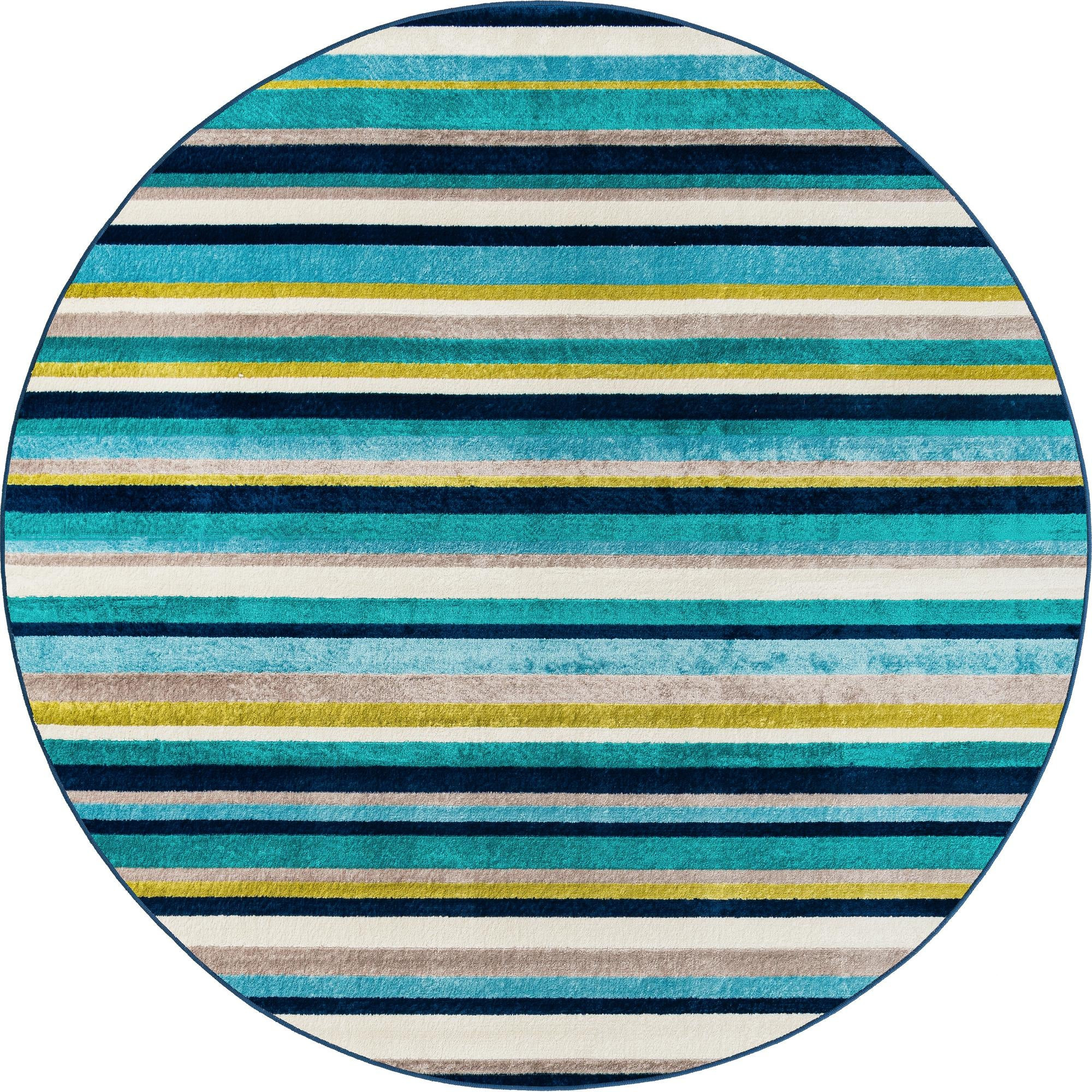7' x 7' Vernal · Striped rug
