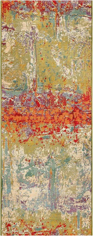 2' 7 x 7' Lomax · Abstract Outdoor Rug