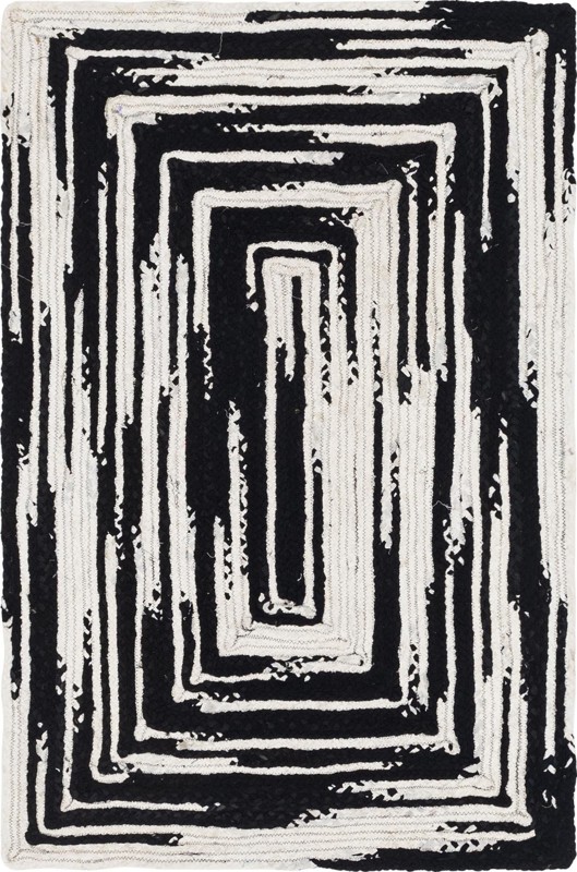 4' 1 x 6' 1 Garland · Geometric Chindi Rug