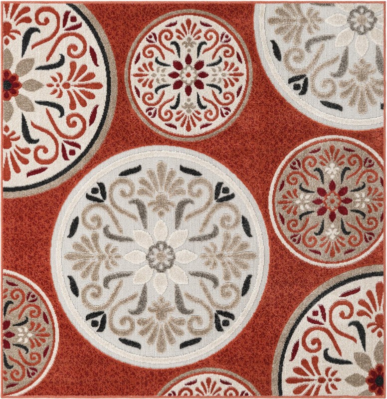 Racine · Medallion Outdoor Rug