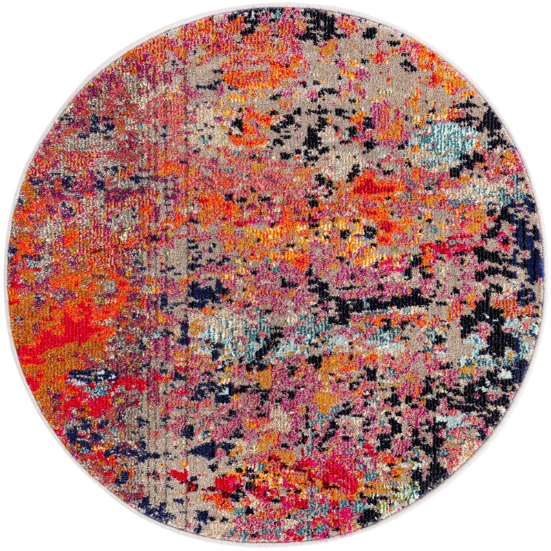 Rafferty · Abstract Washable Rug, multi