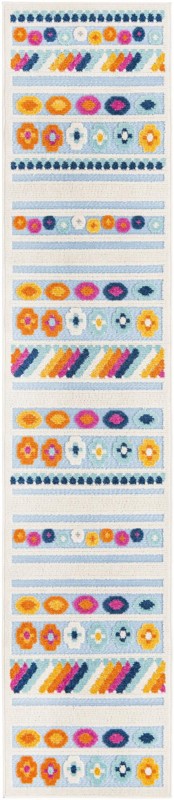 Tanner · Chevron Outdoor Rug, blue