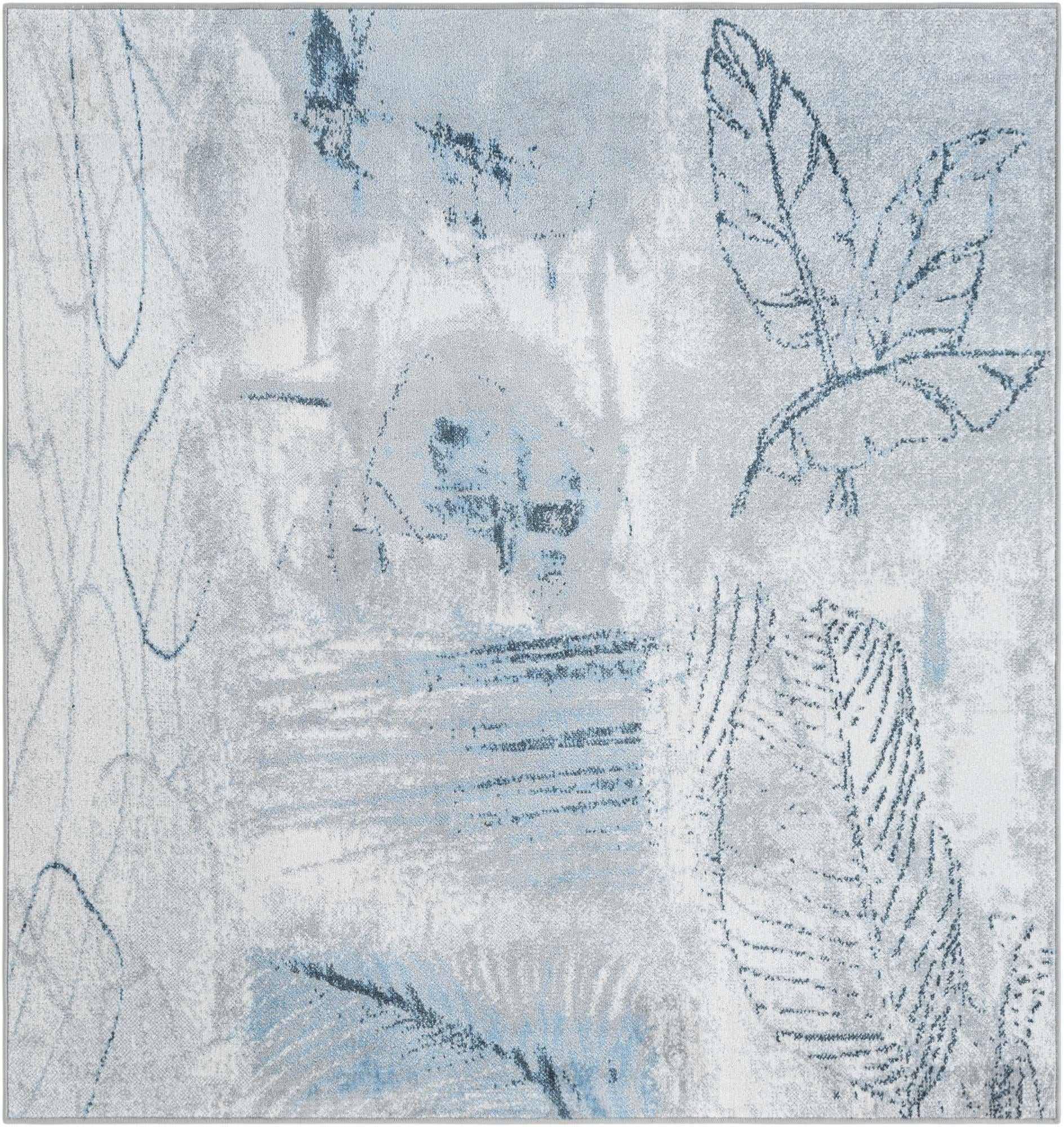 5' 3 x 5' 3 Howland · Abstract Washable Rug