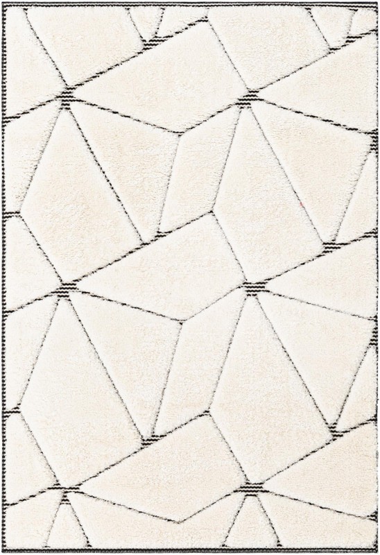 Sutter · Geometric rug, ivory white