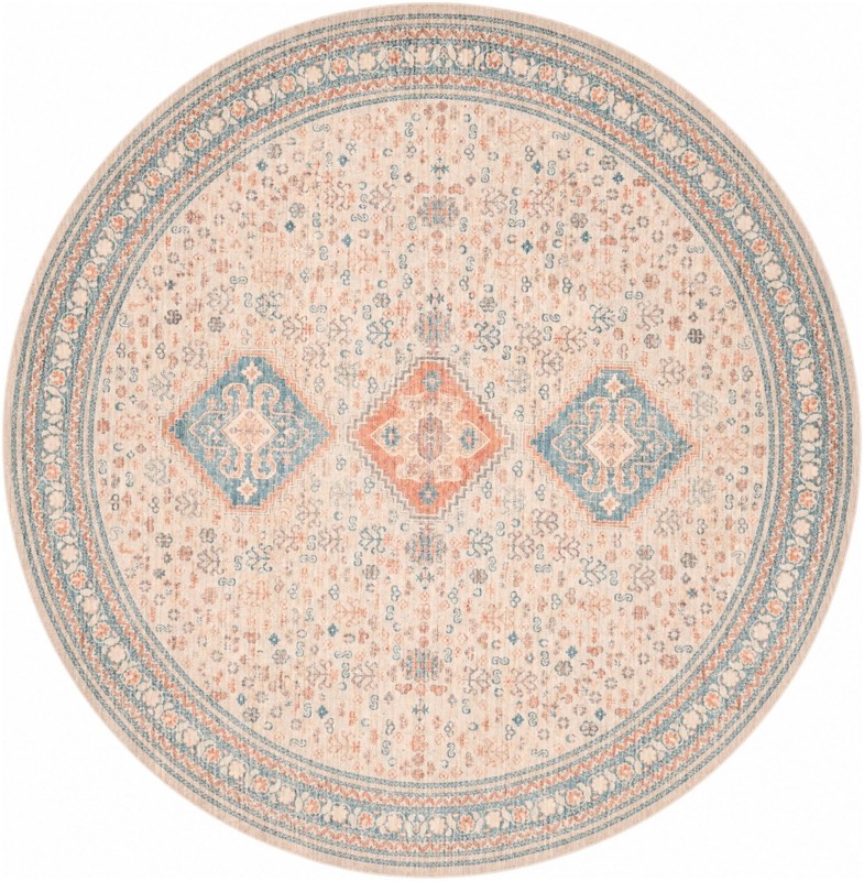 8' x 8' Greenbriar · Border rug, multi