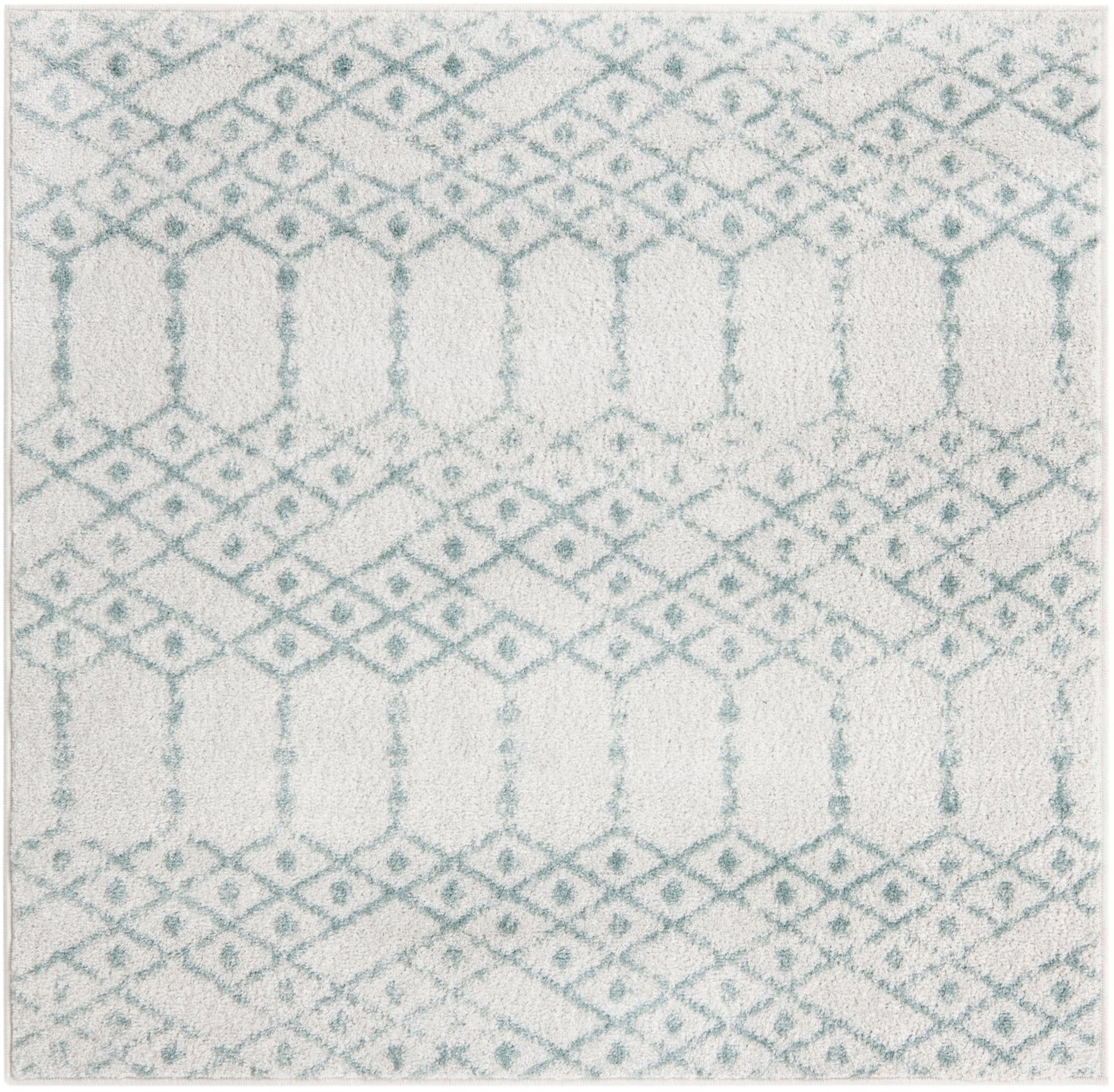 4' x 4' Newcomb · Diamond rug