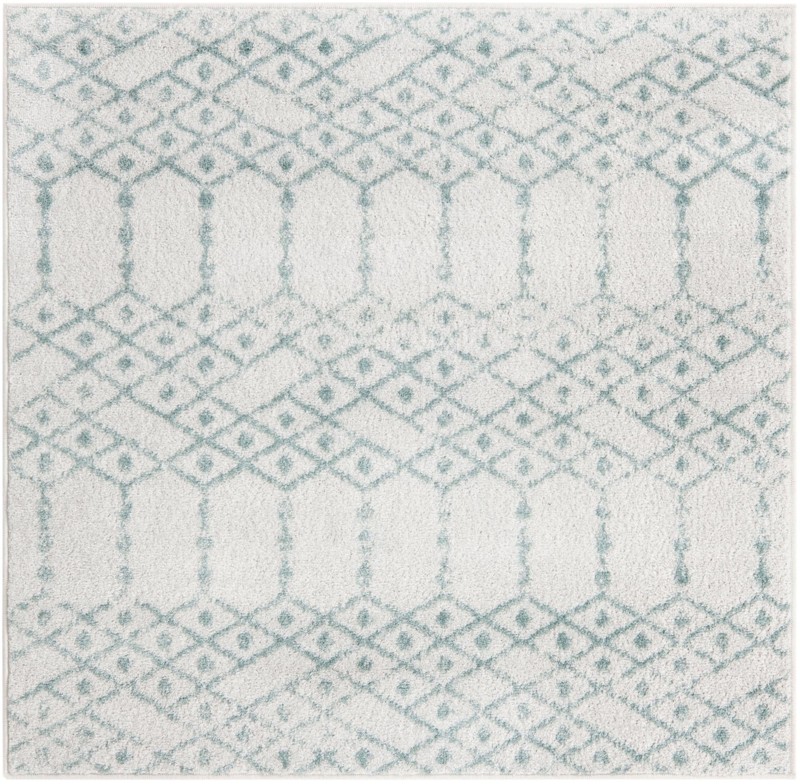 4' x 4' Newcomb · Diamond rug