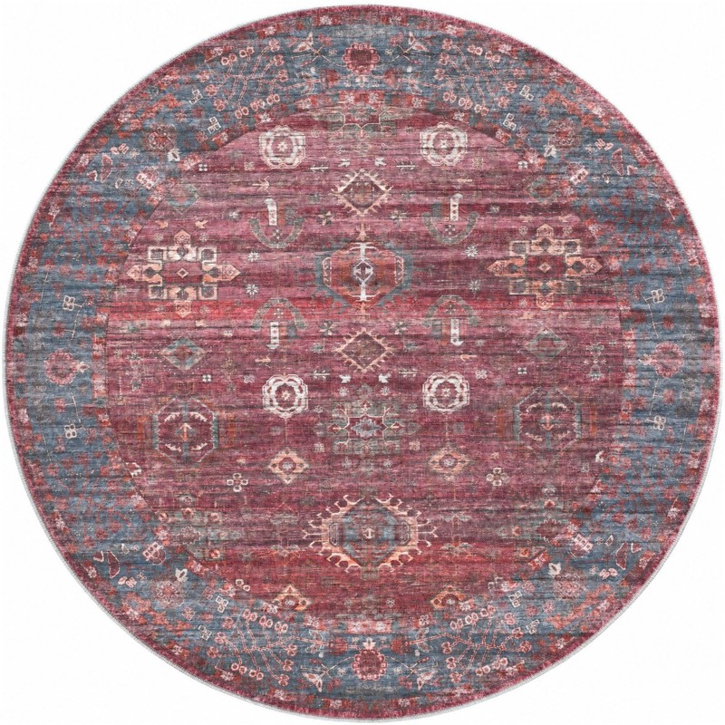 6' x 6' Elsworth · Border rug