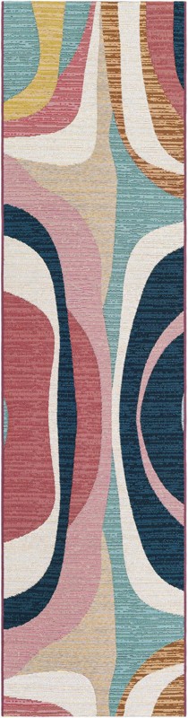 2' x 8' Danforth · Abstract Outdoor Rug