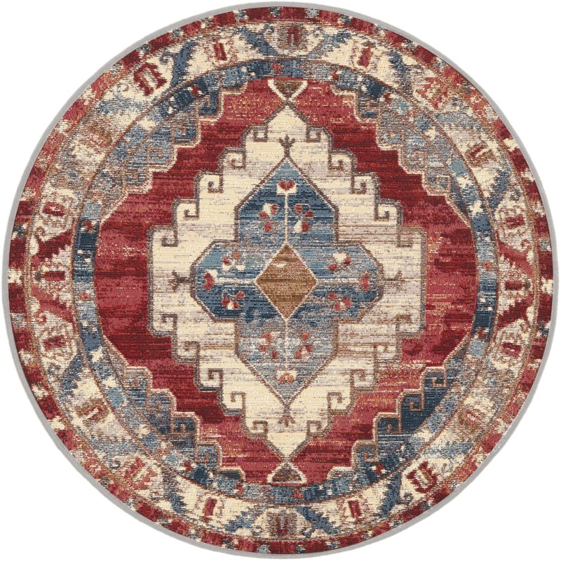 3' x 3' Lomax · Border Outdoor Rug