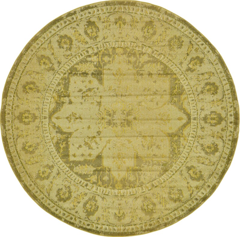 8' x 8' Tuttle · Border Washable Rug