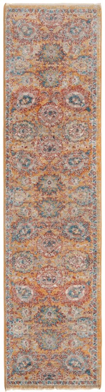 Ansel · Border rug, yellow
