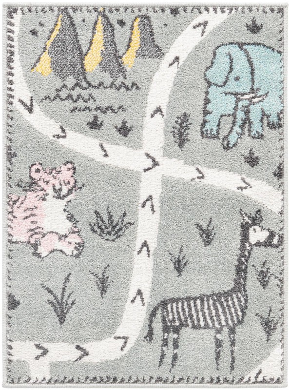 Briar · Border rug, gray