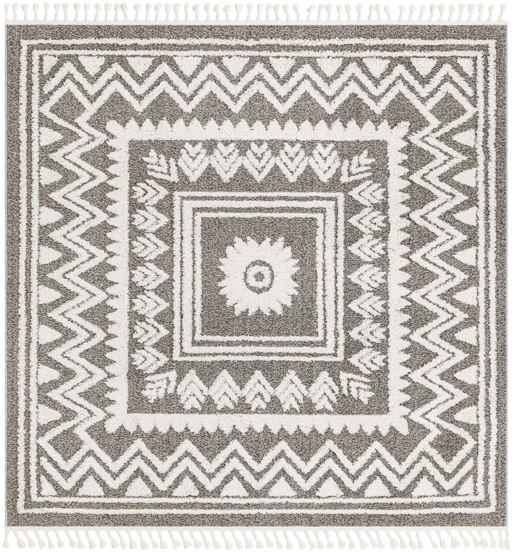 Carlin · Border rug, gray