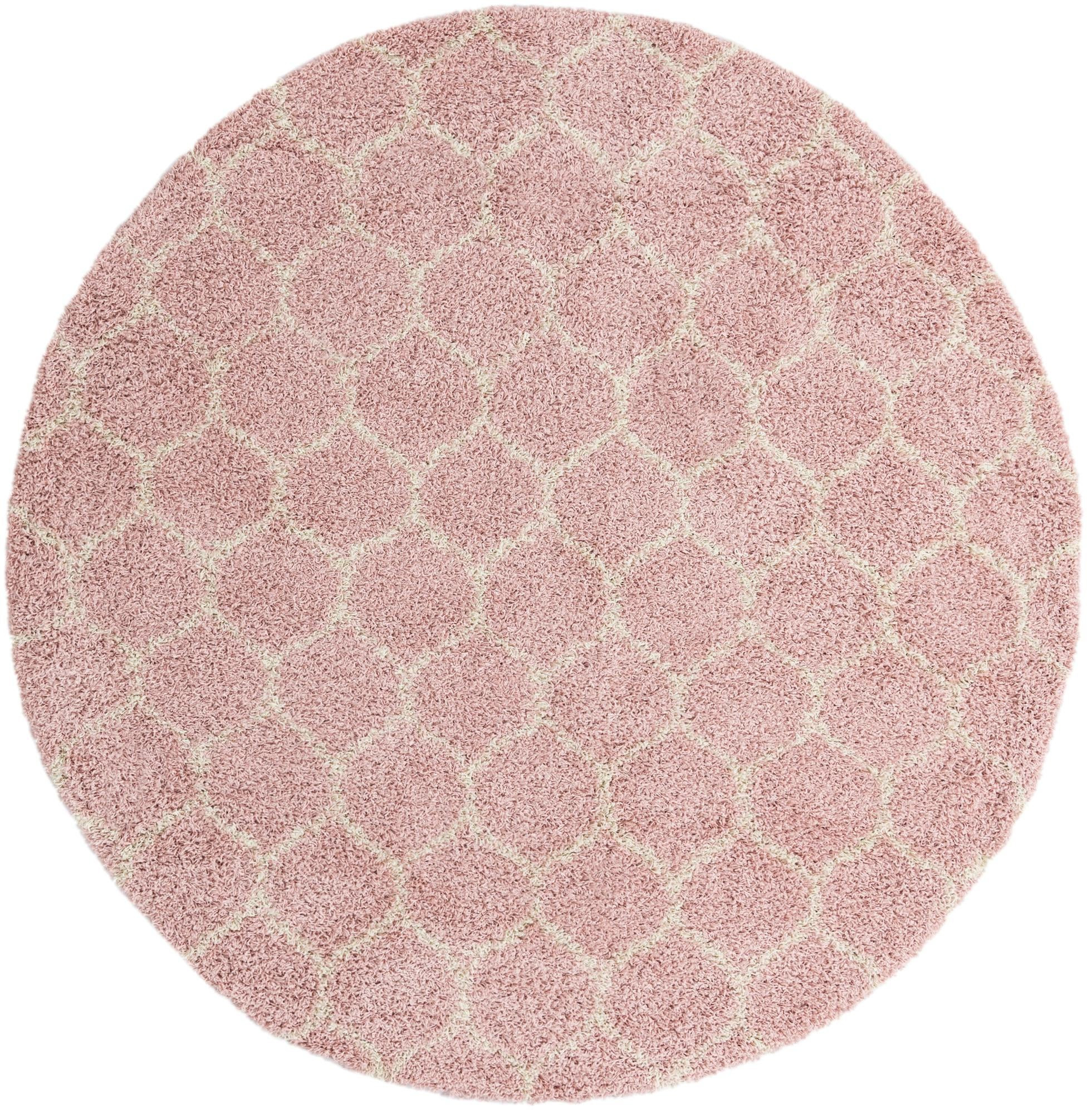 7' 10 x 7' 10 Barnett · Lattice Shag Rug