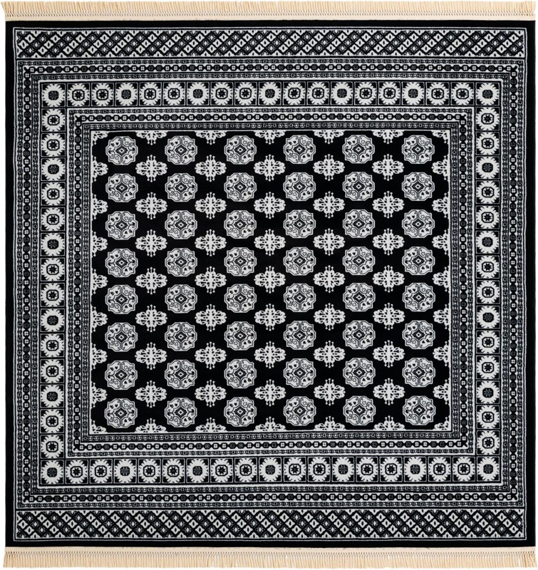7' 10 x 7' 10 Pitcairn · Border rug