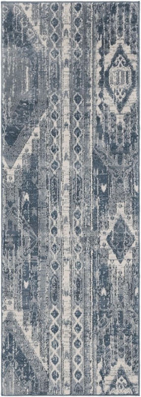 Cardinal · Abstract rug, blue