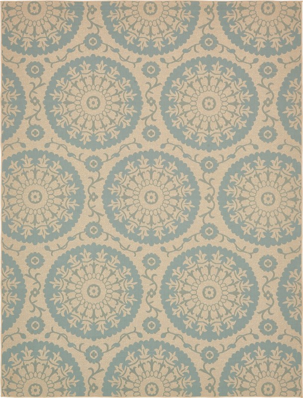 9' x 12' 2 Fanshawe · Medallion Outdoor Rug
