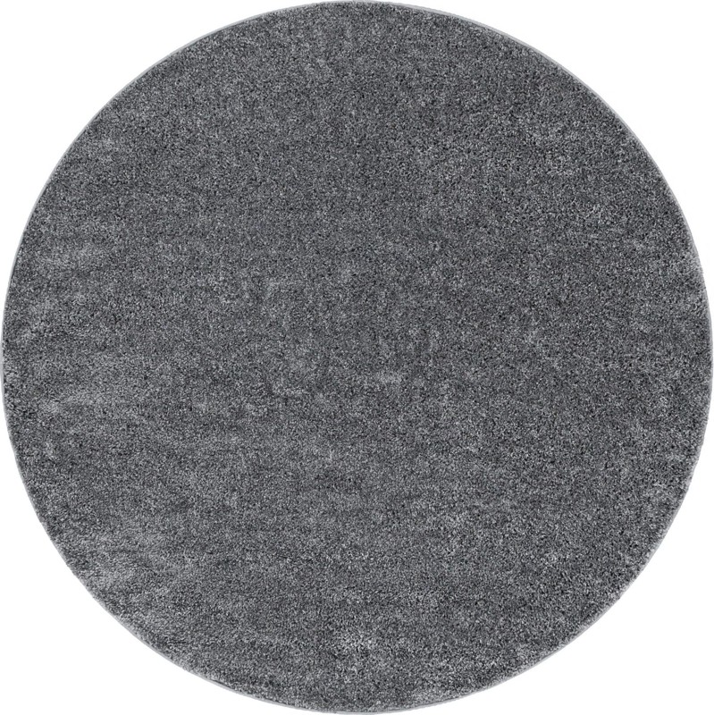 3' 3 x 3' 3 Calvert · Solid Shag Rug, pebble gray