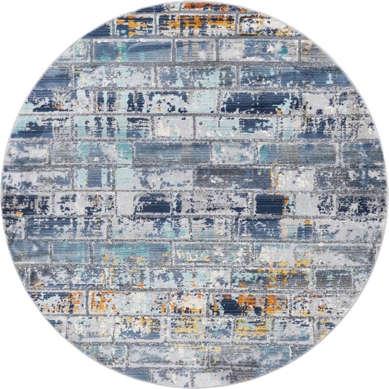 Boynton · Geometric rug, grey