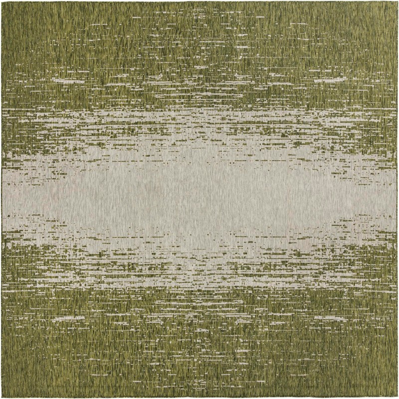 Buell · Abstract Outdoor Rug, green