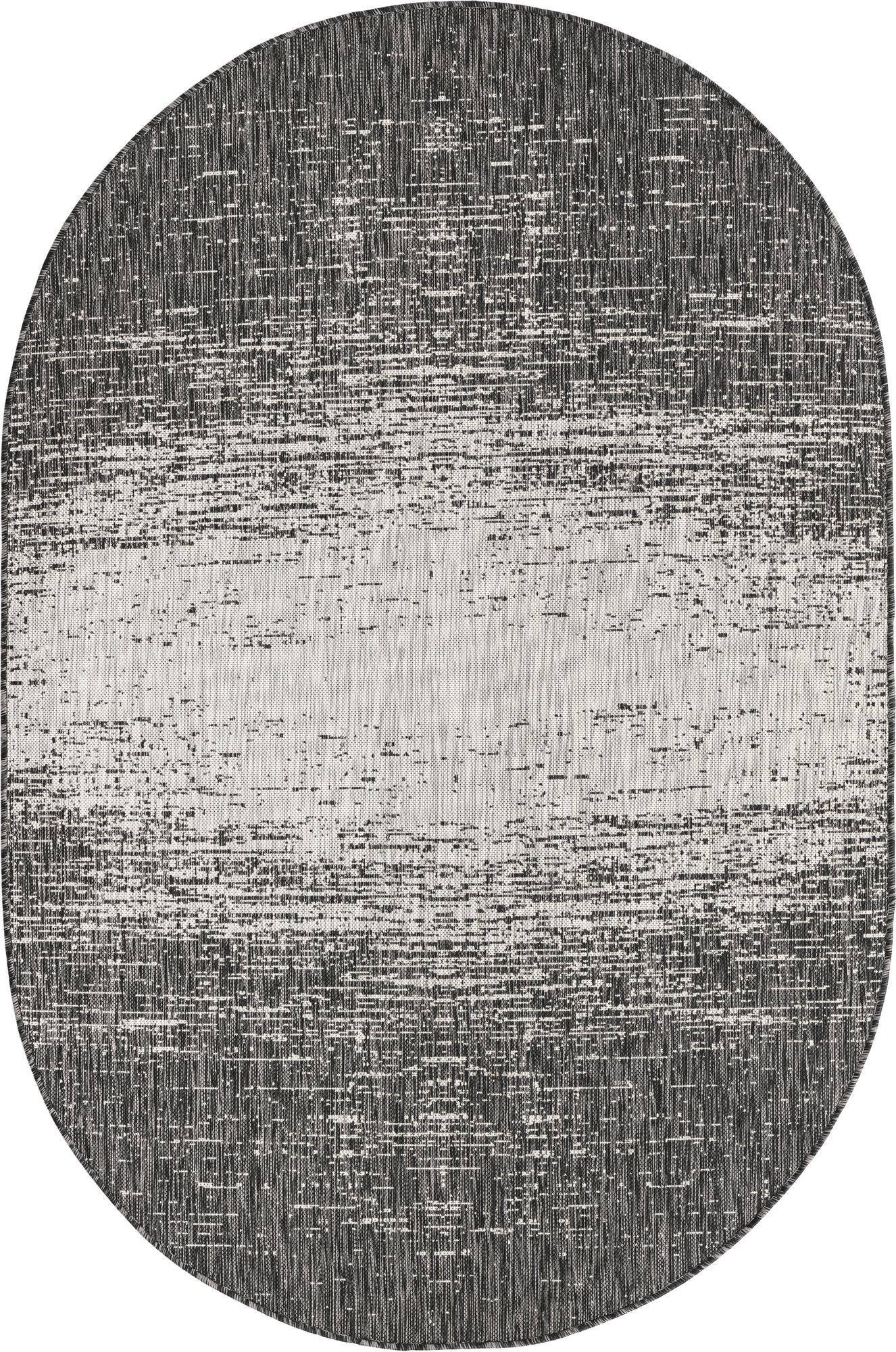 5' 3 x 8' Buell · Gradient Outdoor Rug, charcoal