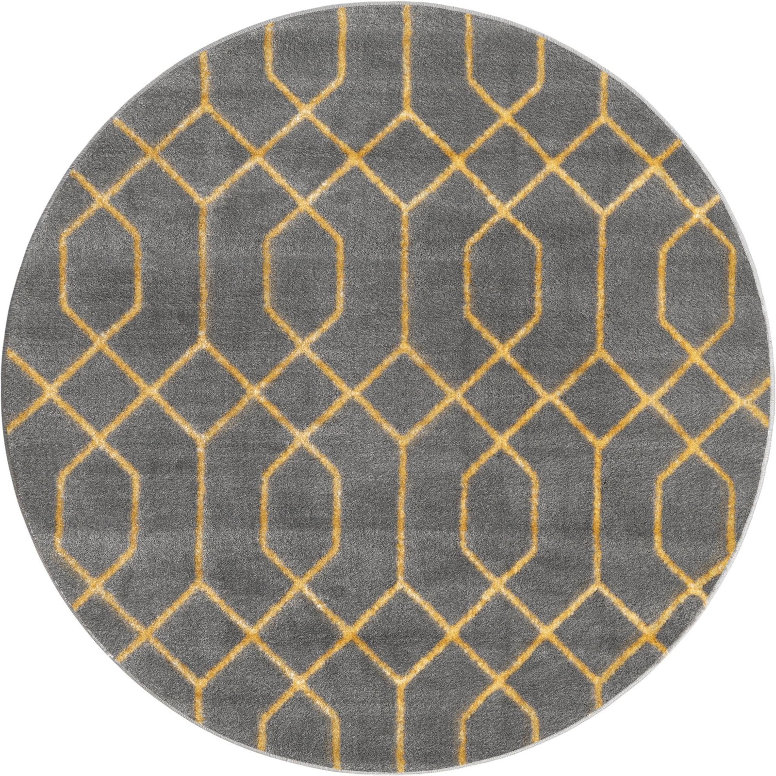 3' x 3' Cowley · Geometric rug