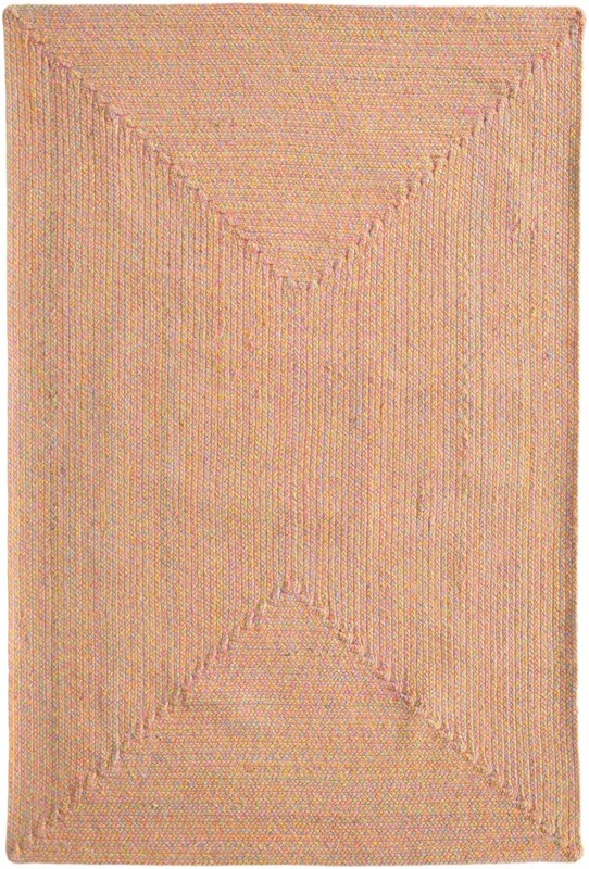 4' 1 x 6' 1 Soper · Braided Washable Outdoor Rug, multi pink