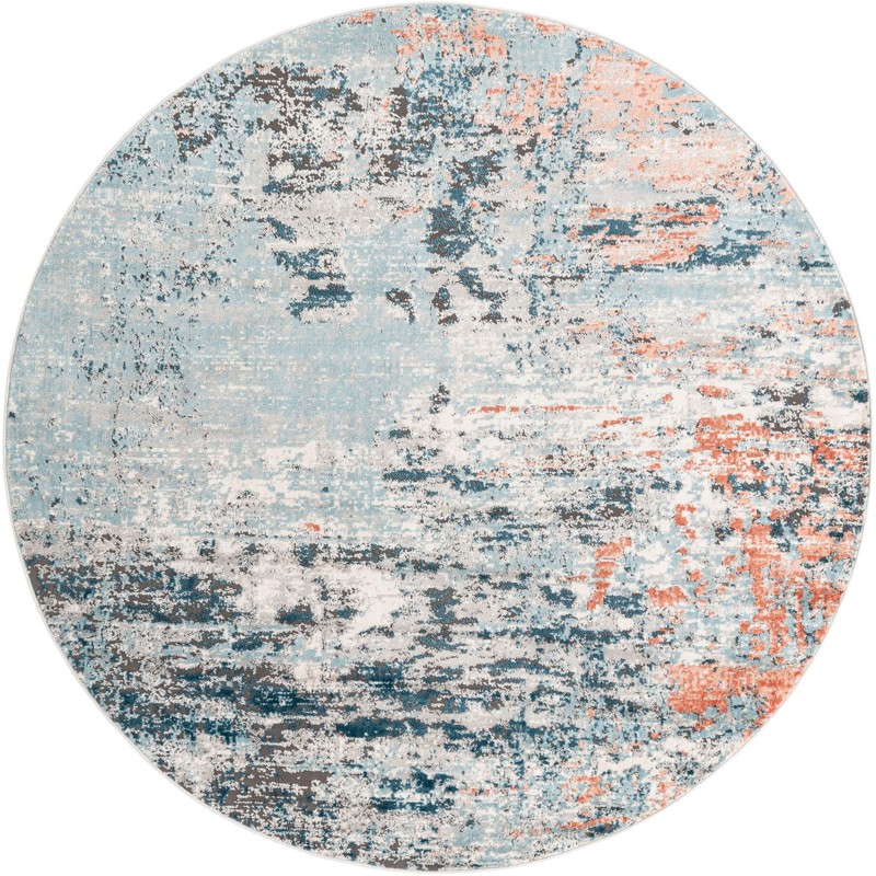 7' x 7' Dalrymple · Abstract rug, multi