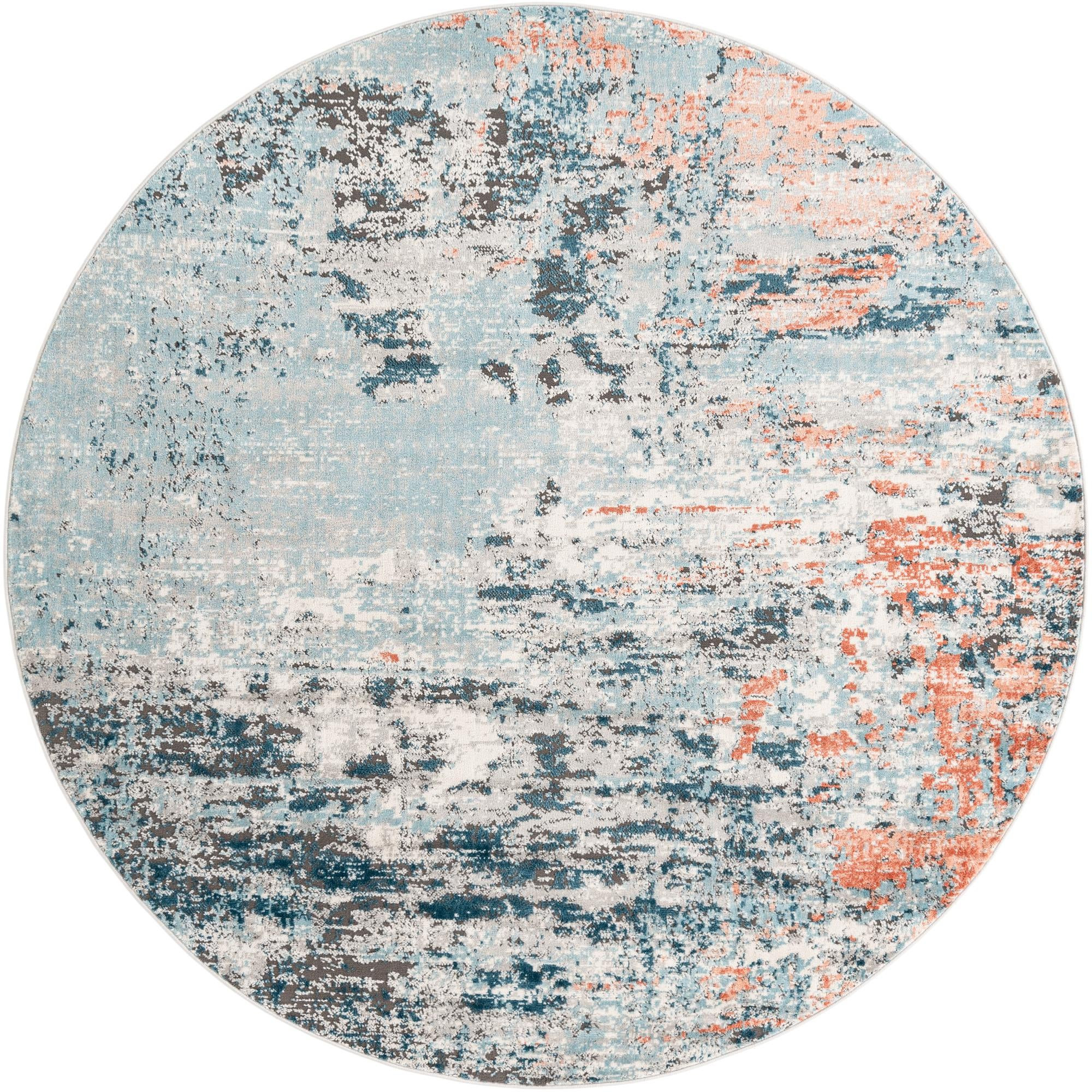 7' x 7' Dalrymple · Abstract rug, multi