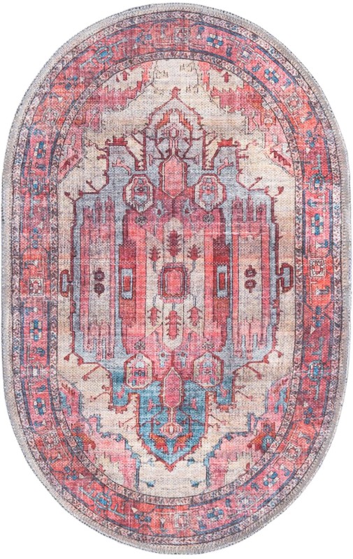 Luther · Border Washable Rug, beige