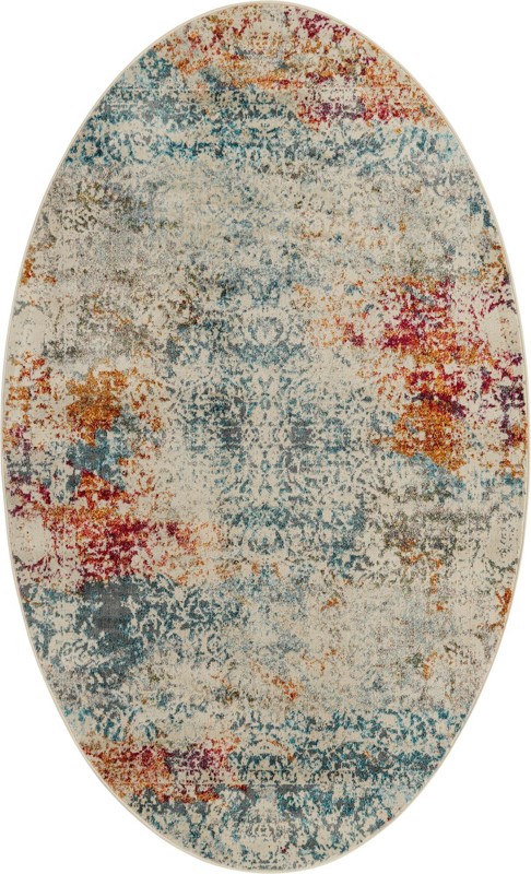 5' x 8' Mallow · Abstract rug