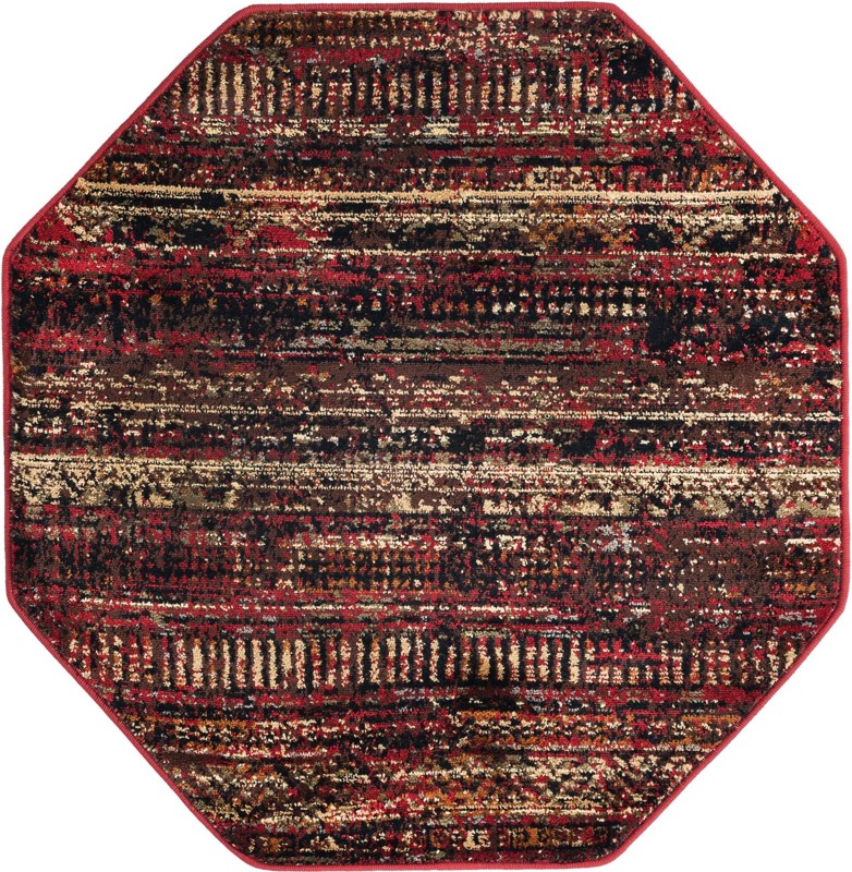 Towle · Abstract rug, burgundy