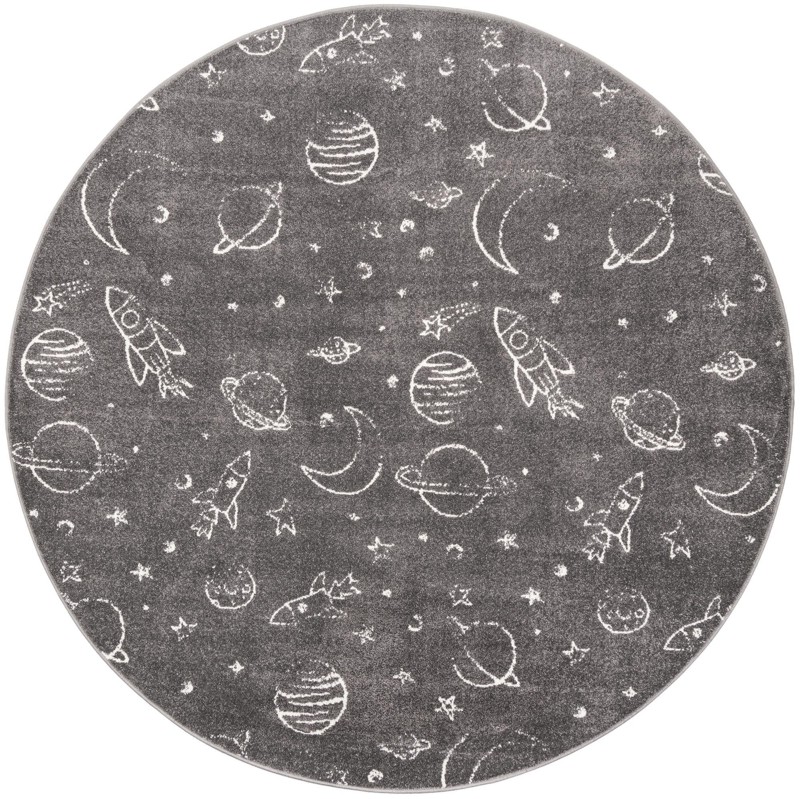 Summerhill · Pictoral rug, gray