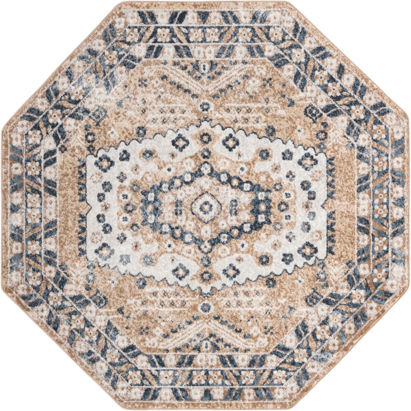 Swallow · Border rug, beige