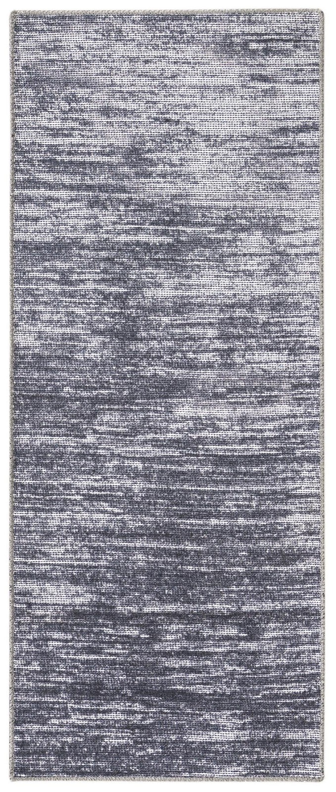 2' x 5' Prewitt · Gradient lines rug, gray and ivory