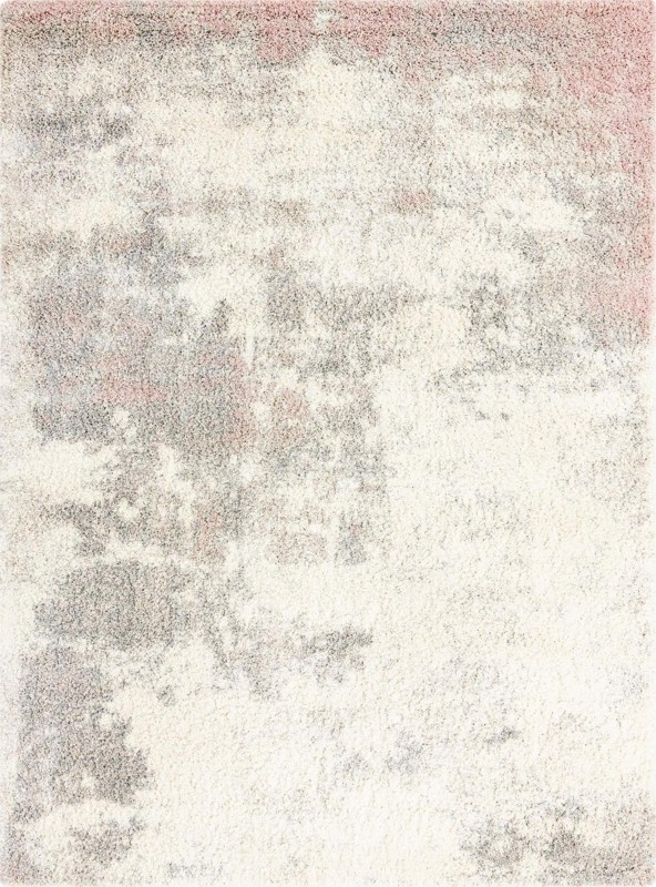 Cheswick · Abstract Shag Rug, pink