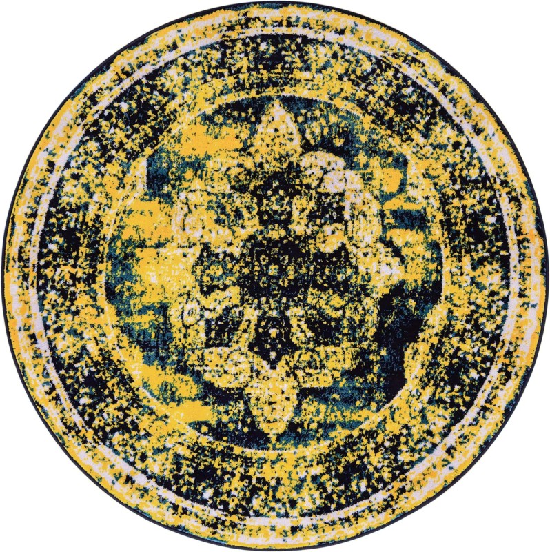 5' 3 x 5' 3 Blakemore · Border rug